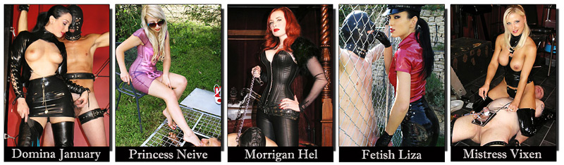 Five of the Dommes appearing over the festive season