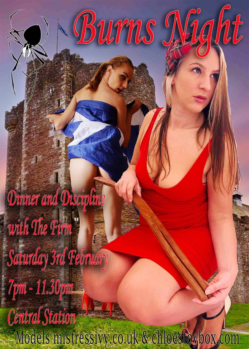 Burns Night flyer 2024