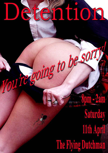 The Firm's Detention flyer for 2015.