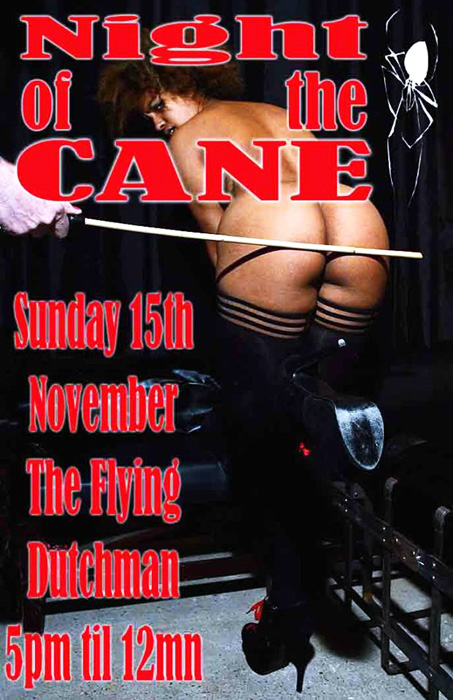 Night of the Cane flyer for 2015